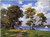 Landscape by the Shore by Edward Henry Potthast